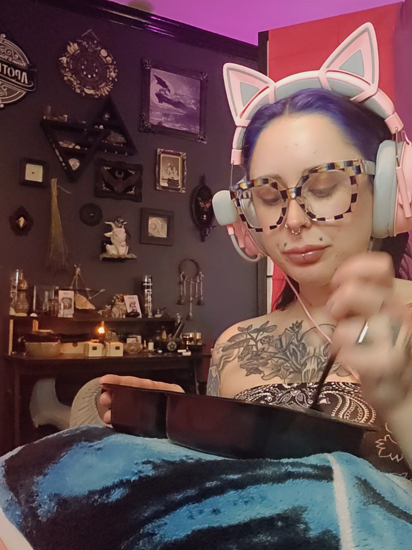 bc im just a girl #fyp #witchtok #witchcraft #foryoupage #foryou 