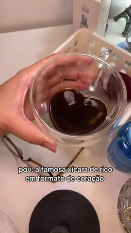 A famosa xícara de rico em formato de coração 😍 #xicara #cafe #xicaradecafé #tiktokshop #promotiktok 
