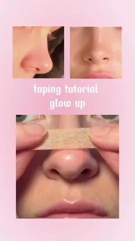 como ter nariz fino, taping tutorial  me siga para mais dicas ❣️ #GlowUp #tapingtutorial #narizperfecta #dicasdebeleza #fyp 