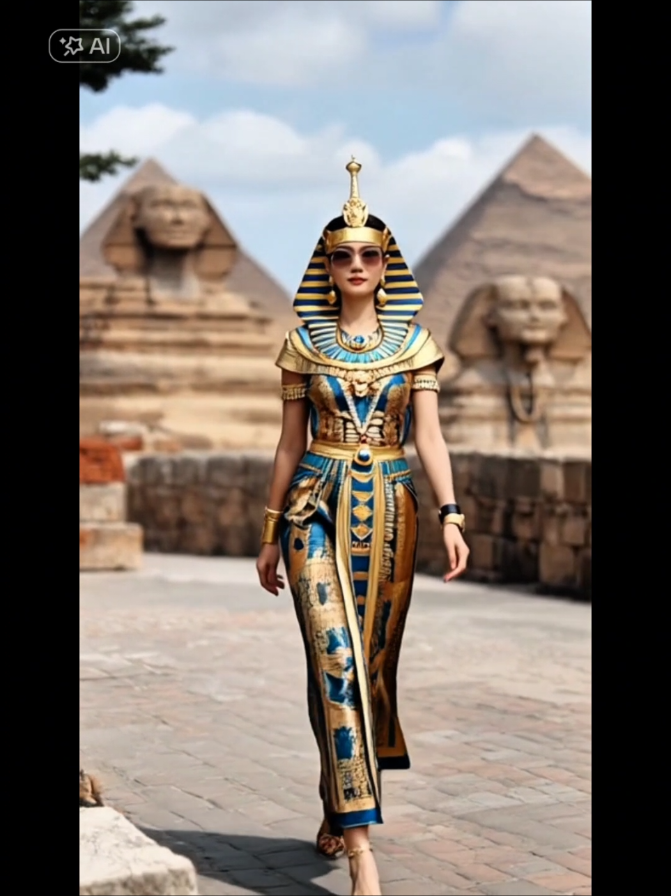 trend New Ai Cleopatra#aifilter #CapCut #fyp #trending #viral 