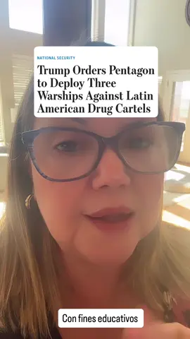 El presidente Donald Trump ha ordenado al Pentágono el despliegue de tres destructores de misiles guiados —USS Gravely, USS Jason Dunham y USS Sampson— hacia aguas costeras del sur del Caribe, cerca de Venezuela, como parte de una misión destinada a combatir el narcotráfico desde Latinoamérica.   #venezuela #elcaribe  Respondo dudas tratando de educar e informar, pero esto NO es una asesoría legal.  ⭐️En Rosa Leon Immigration Services, todos nuestros servicios están hechos con responsabilidad, transparencia, y muchísima empatía por la Comunidad inmigrante. Somos una empresa, que hace todo de manera legal y transparente, pero que además, se toma siempre el tiempo de escuchar, y atender con empatía a todas las personas, incluyendo cuando no tienen un caso, sino llanamente por el respeto de escuchar.  NO SOMOS ABOGADOS NI OFRECEMOS ASESORÍA LEGAL.  ⭐️Altos porcentajes de rendimiento. Para cualquiera de nuestros servicios por favor comunicarse por nuestro WhatsApp para la información +1-970-200-8096. Numero de la oficina 719-4545504. También por la página web www.rlinmigrationservices.com ⭐️Puedes revisar en videos y aun mas en las historias, todos nuestros casos de éxito. No somos abogados ni ofrecemos asesoría legal.  ⭐️Sígueme por favor en la cuenta de IG @rl.immigrationservices y también puedes enviar tu solicitud por el correo rlimmigrationservices@gmail.com y en la página web www.rlimmigrationservices.com ⭐️ #rlimmigrationservices #inmigrantes #inmigracion                    