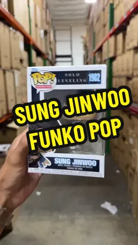 Solo Leveling Sung Jinwoo Funko is now live on the Tik Tok Shop from vRare 🔥👀 #sololeveling #aurafarming #anime #funko #funkopop 