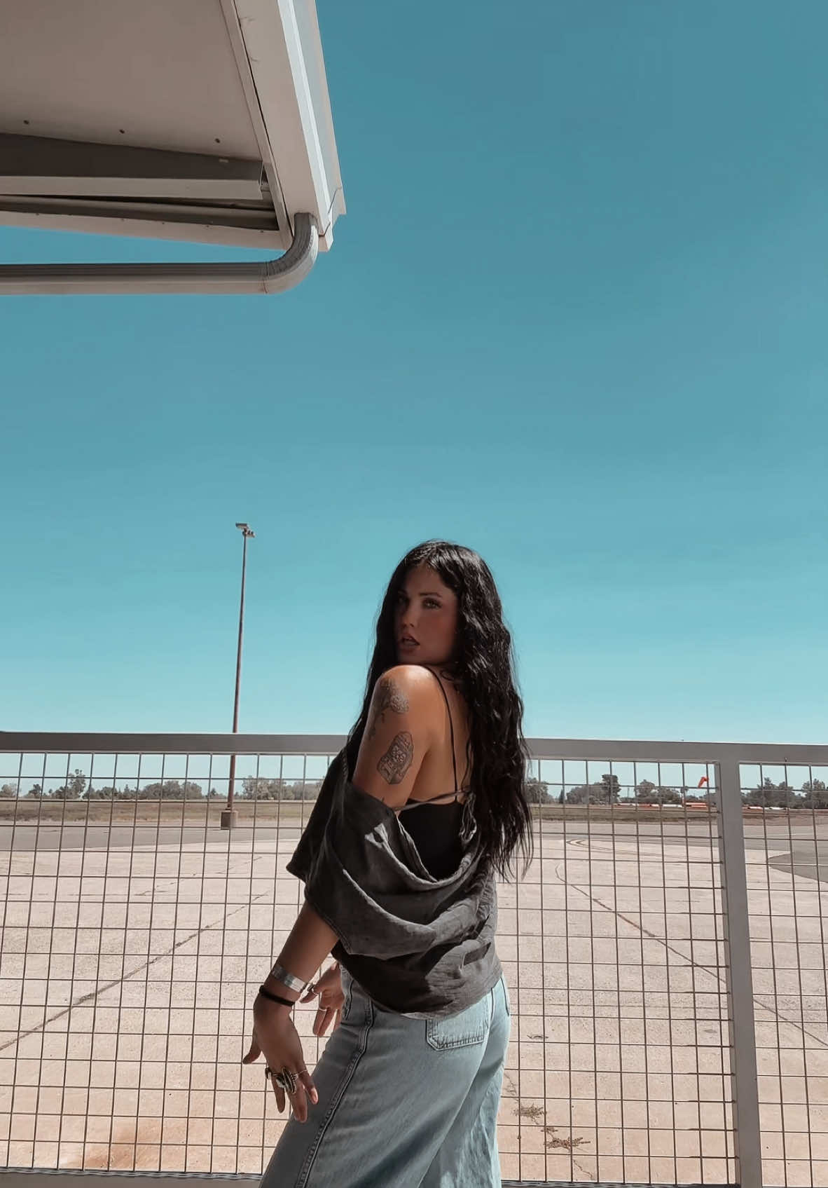 Hey friends! 🪭🖤🍀🦋🌞🦚                                        #westernfashion #funky #leather #navajopearls #turqoisejewelry #blackhair #western #fashion #fit #Summer #fyp #foryou #foryoupage #xyzbca 