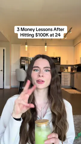 3 money lessons after hitting 100K at 24 #PersonalFinance #moneytips #finance #moneytok #wealth 