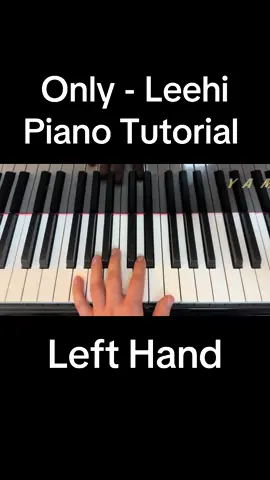 #only #leehi #pianotutorial #piano 