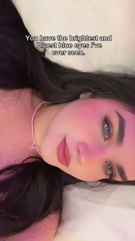 Bloom Blue 🩵 de @Just4kira the perfect contact lenses. Use cherryls for 20% off 🩵✨  Inspo: @hiri🪽  . #contactlenses #jus4kira #bluelenses #doll #contactlenses 