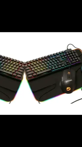 Kit Gamer Teclado Semi-mecânico RGB, Mouse RGB, MousePad LED Preto, Mousepad Mundo, Headphone Fone por R$62,99 - R$178,99. Compre na Shopee agora! https://s.shopee.com.br/BJnuB8sw3 #shopee #gamer #gaming @EncontreAqui 