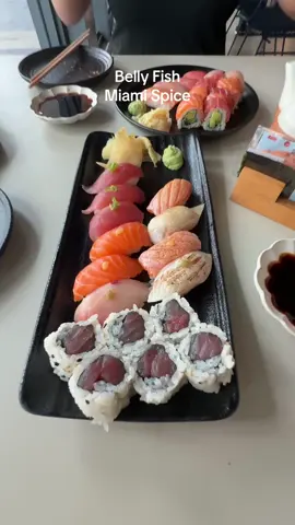 10/10 Miami Spice Menu! @Belly Fish Honestly so good!!!! Hamachi Sashimi was my fave!!!!