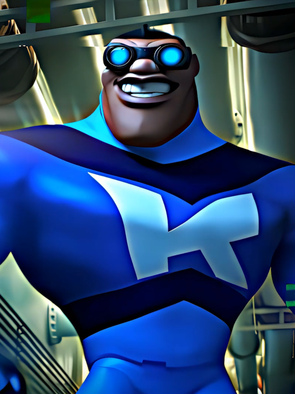 HIS AURA 🥶 #edit #theincredibles #cartoon 