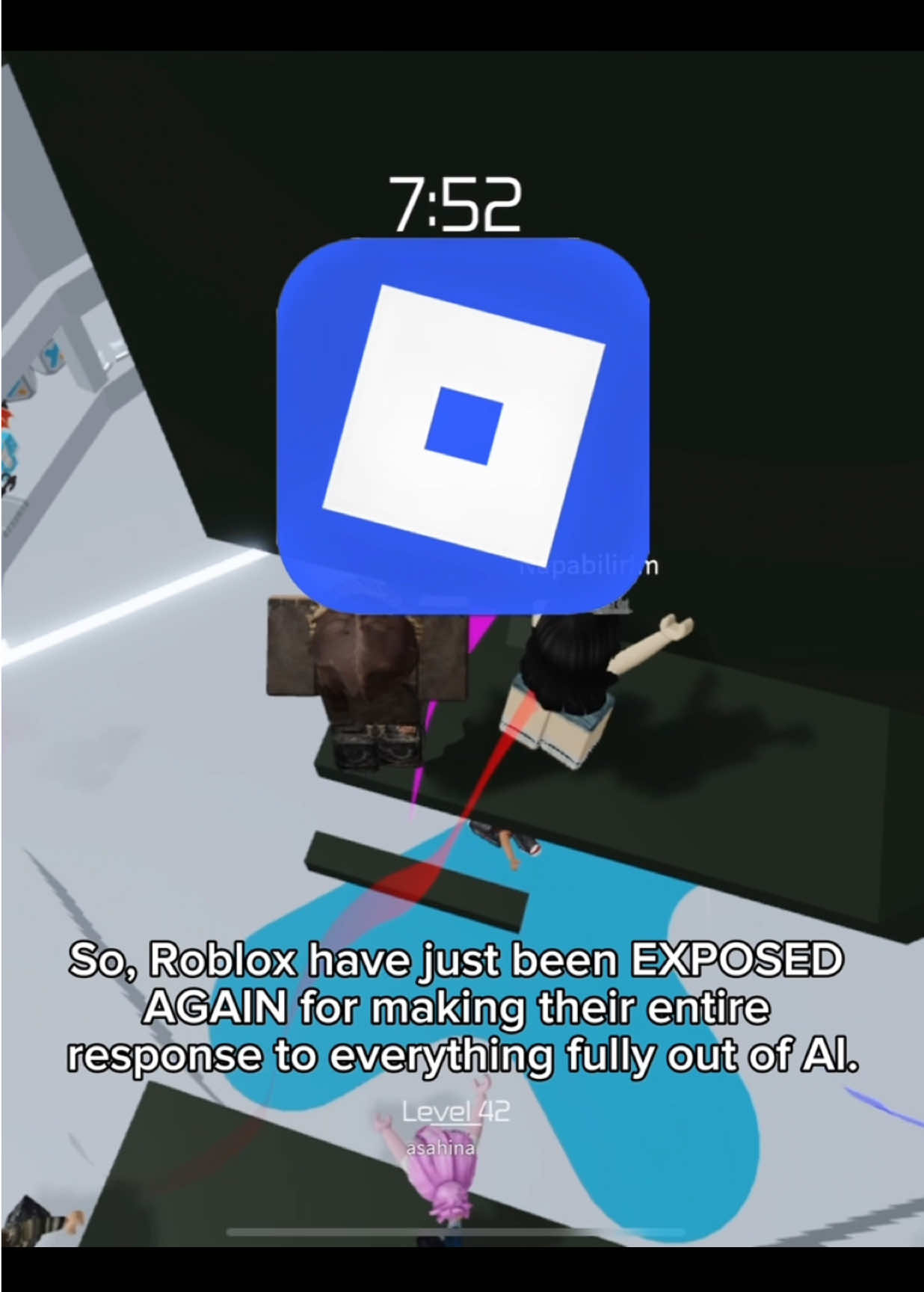 Can’t believe they used AI 😭 | creds to CatusYT for some of the content / word choice | #roblox #schlep #fyp #viral #blowup 