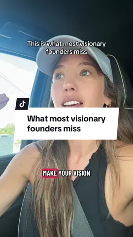 Visionary to visionary, we are in our heads…a lot. As someone who is a visionary and works with other visionary founders daily, this is the biggest hang up and what you need to do in order to make sure things are executed as well as how you see it done in your head #brandstrategy #brandingagency #brandagencysandiego #culturalbranding #brandidentity 