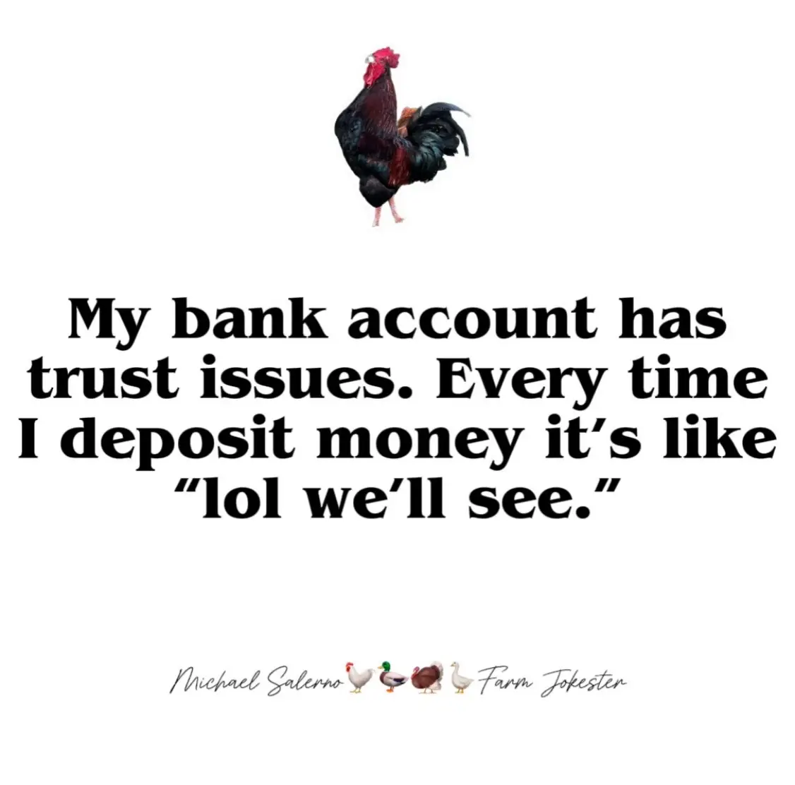 Direct Deposit, Direct Disappointment #dadjokes #dadjoke #memesdaily #comedy #humor        