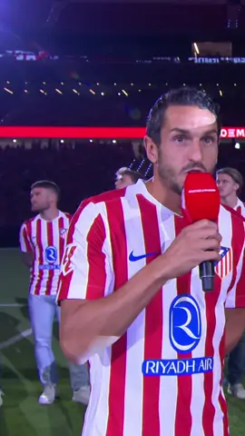 Capitán de Leyenda ©️❤️🤍 ##koke##capitan##atleticodemadrid##nochedebienvenida