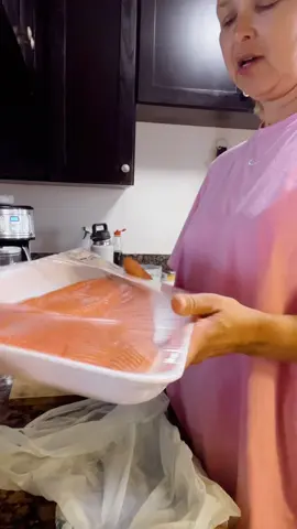 #healthylifestyle #cocinaconmigo #salmonrecipe #foryoupage 