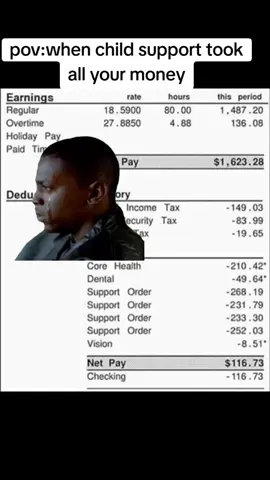 child support #CapCut #childsupport #tiktok #fyp #viralvideo 