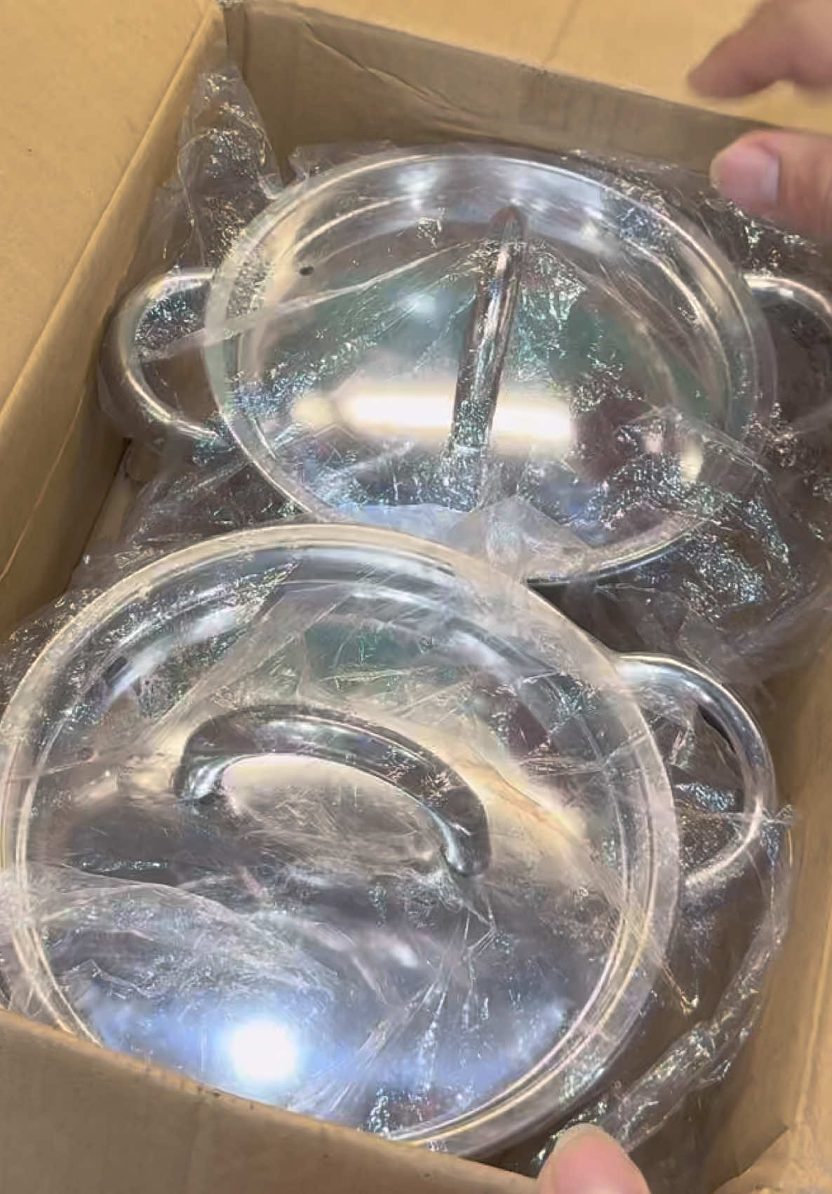 Combo 2 nồi inox dày 18cm chỉ 99k miễn ship#emkieutaphoa #noiinox #noiinoxcaocap #noiinox304