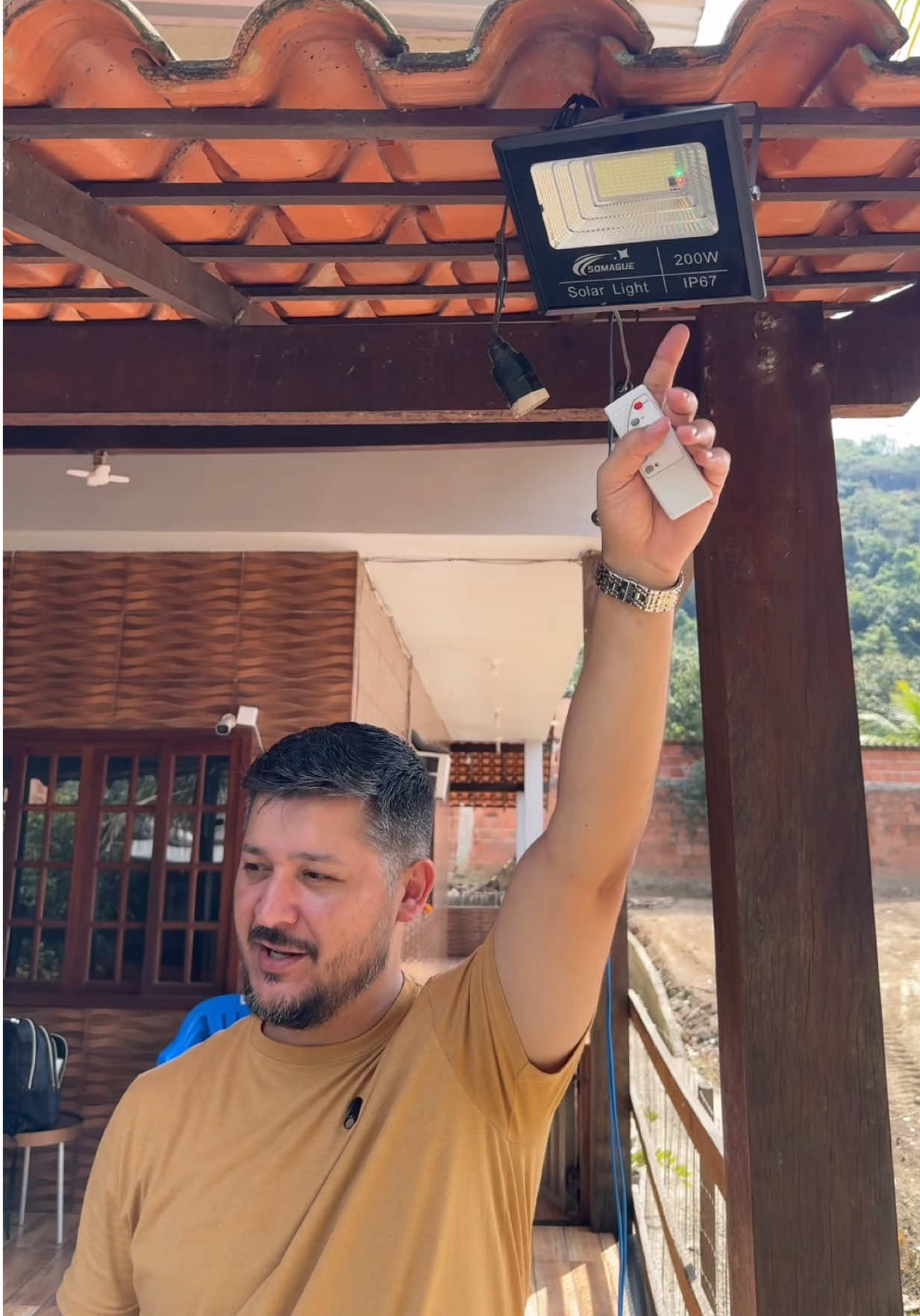 #TikTokShopChegou #holofote #solar 