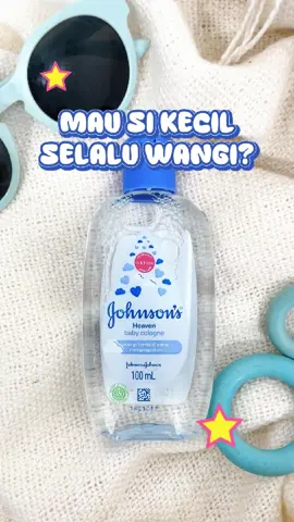 Mau si kecil selalu wangi alami? 🌸 Johnson's Baby Cologne jawabannya! . Wangi lembut, aman, dan bikin nyaman seharian ✨ #JohnsonBaby #BabyCologne #WangiLembut #BayiWangiAlami #BayiSehat