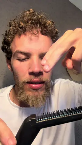 Barba PERFEITA em segundos!  #barba #barbudos #barbados #bigode #homem 
