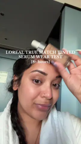 She did not BUDGE at all today @loréal paris usa   #loreal #foundation #weartest #foundationreview #makeup 