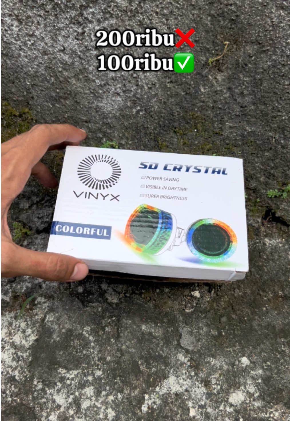 Shroud crystal akrilik rgb app dari vinyx tersedia 210 mode 