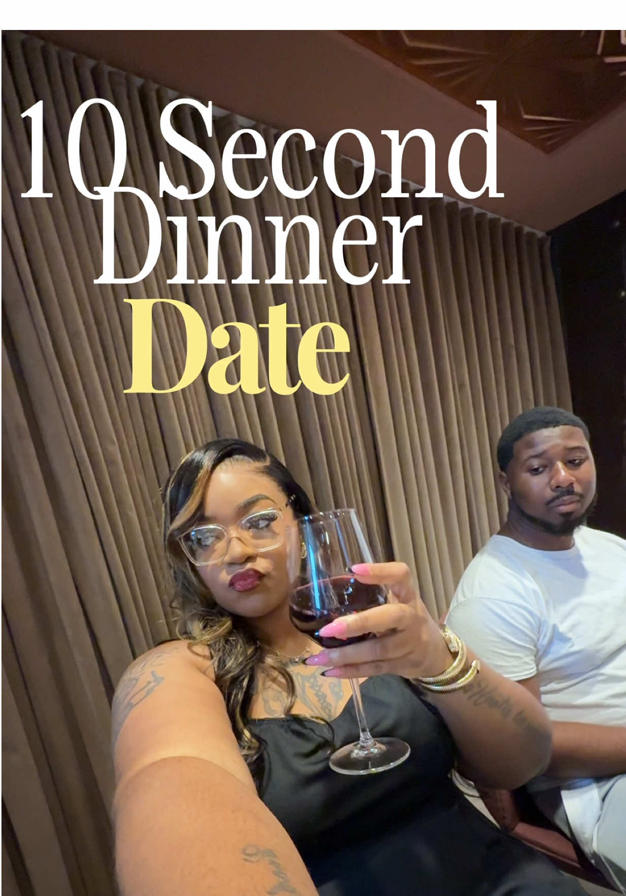 Come 10 second date with me #datenight #Lifestyle #fancyrestaurant #dateideas #datinginyour20s 