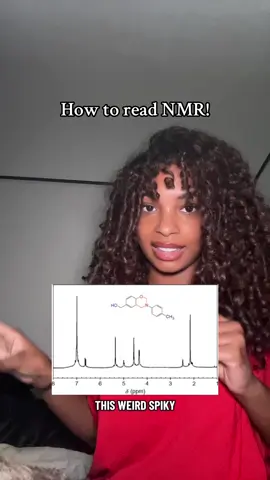 A very basic introduction to NMR! Honestly, NMR is one of those things where if you see it you see it and other times you spend an hour staring at the page trying to figure it out😭 #organicchemistry #chemistry #collegestudent #studyhacks #foryou 