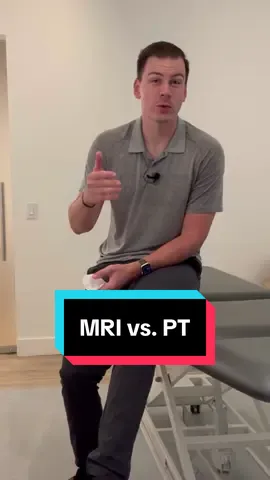 I know this can be a bit of a touchy subject but my experience and the research shows that when it comes to chronic back pain you’re better off avoiding an MRI unless conservative treatment fails.  #physicaltherapy