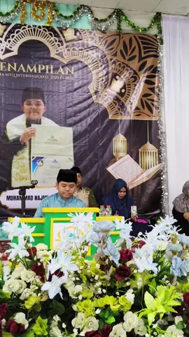 M. Najmi Alvaro dari Bartim, Juara Internasional di Qatar tampil membawakan lantunan ayat suci al qur'an di MTsN Barut