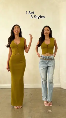 One set, 3 ways to slay it ✨ Which one is your vibe? #OOTD #NovaBabe #FashionNova #StyleInspo