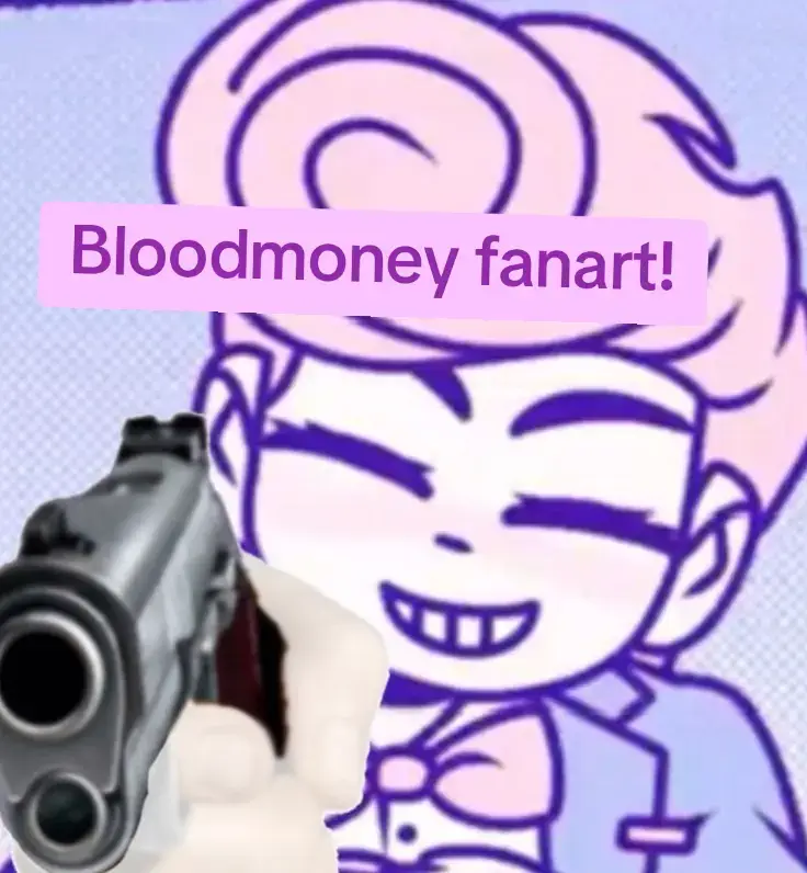 i lost my drawing thing but this Christmas i might be getting a new drawing tablet!!  i hate that you can only add 5 hashtags now #bloodmoney #harveybloodmoney #fanart #artist #fyp   