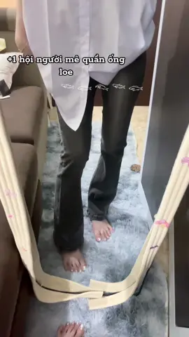 Quần ống loe mặc đi học đi chơi #xh #quanjeannu 