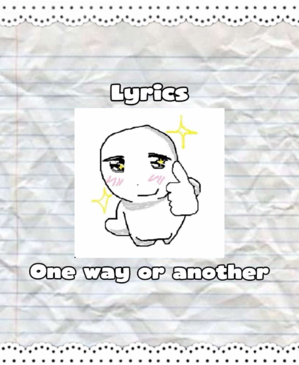 #lyrics #onewayoranother #onewayoranotherlyrics #lyrics_songs #blondie 
