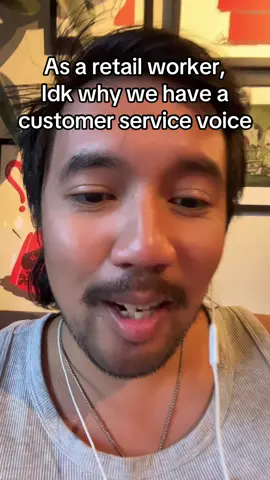 Retail voice is such a thing and I don’t know why. #retail #retailworker #retailjobs #retaillife 