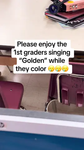 To be old enough to know all the lyrics, but young enough to still sing along full-voice 🥲 #janeyillustration #teachersoftiktok #kpopdemonhunters #golden #elementaryschool