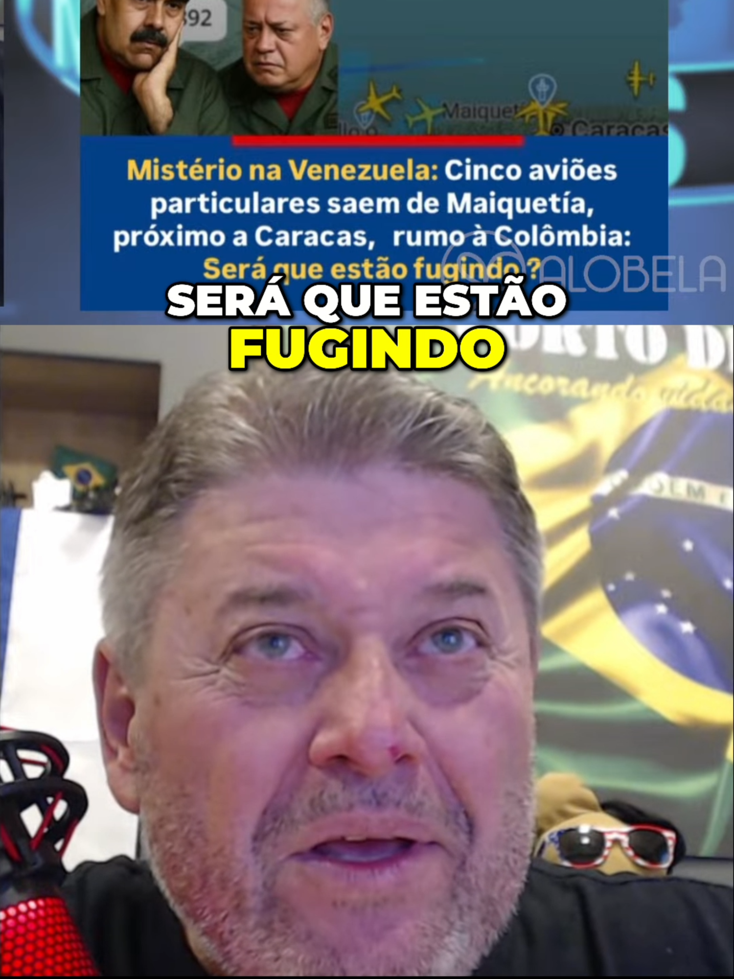 Fuga_ Aviões Deixam Caracas_ Crise Política na Venezuela! #jesus #deus #oração #biblia #fé