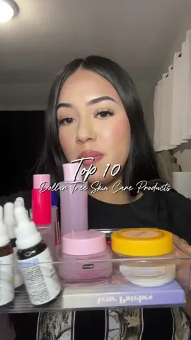 Top 10 DOLLAR TREE skin care products I would repurchase 💚#CapCut #dollartree #parati #fy #dollartreefinds #dollartreebeauty #skincare #skincareroutine 