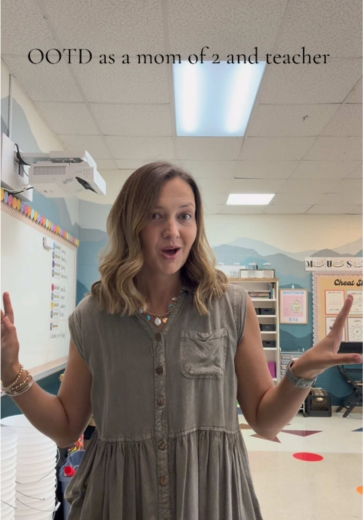 This is probably why I’m not technically an influencer cause I don’t buy brand names and I don’t check the labels to my stuff 😂😂😂 #realisticmomsoftiktok #MomsofTikTok #teachermomlife #momootd #teacherootd 