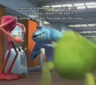 When you realise the winner didn’t actually follow the rules 😩 Let Gleam auto-verify next time.