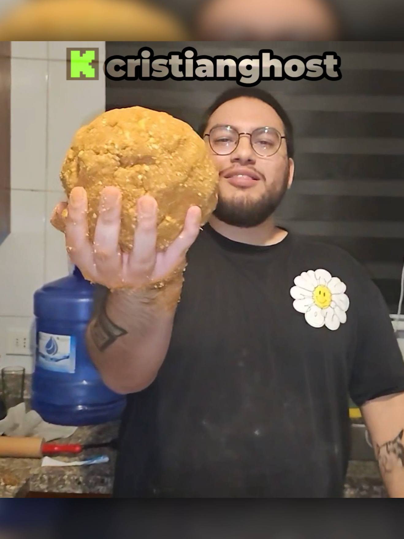 hice una cocada gigante en stream #cristianghost #streamer #clips #cocada 