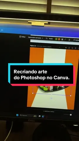 Arte do Photoshop no canva.  Hoje vim mostrar para vocês um pequeno passo a passo de como recriar uma arte do Photoshop no canva.  #canva #canvadesign #canvatips #artecanva #canvatutorial 