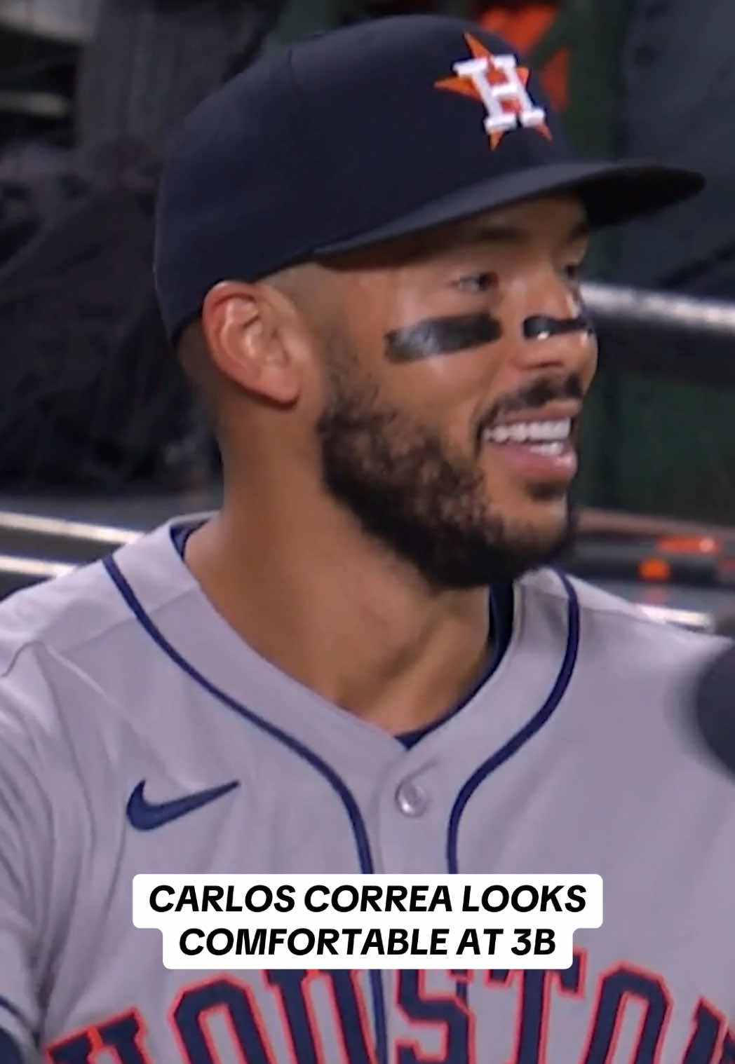 Carlos Correa makes the sliding catch for the Astros! 👍 #Houston #Astros #MLB #baseball #wow