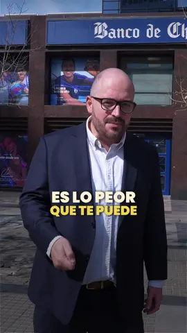 Deberle plata al banco de Chile es lo peor que te puede pasar, y te explico porqué