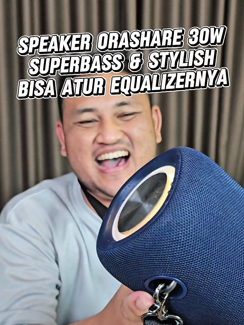 rekomendasi speaker dari ORASHARE BS23 yang punya suara superbass menggelegar dengan desain yang stylish juga serta terdapat Mode Equalizernya jadi kita bisa pilih genre musik yang sesuai dengan musiknya. yang mau speakernya bisa langsung checkout dikeranjang kuning aku ya😊 #orashare #speaker #speakerbluetooth #speakerviral #superbass 