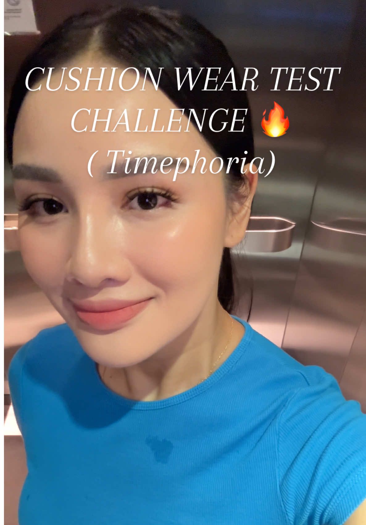 Dah balik- balik fyp cakap Timephoria cushion nii anti badai! Okayy kali ni buktii kita cubaa sambil gym!!  #timephoria #cushion #weartest #soniaunas  