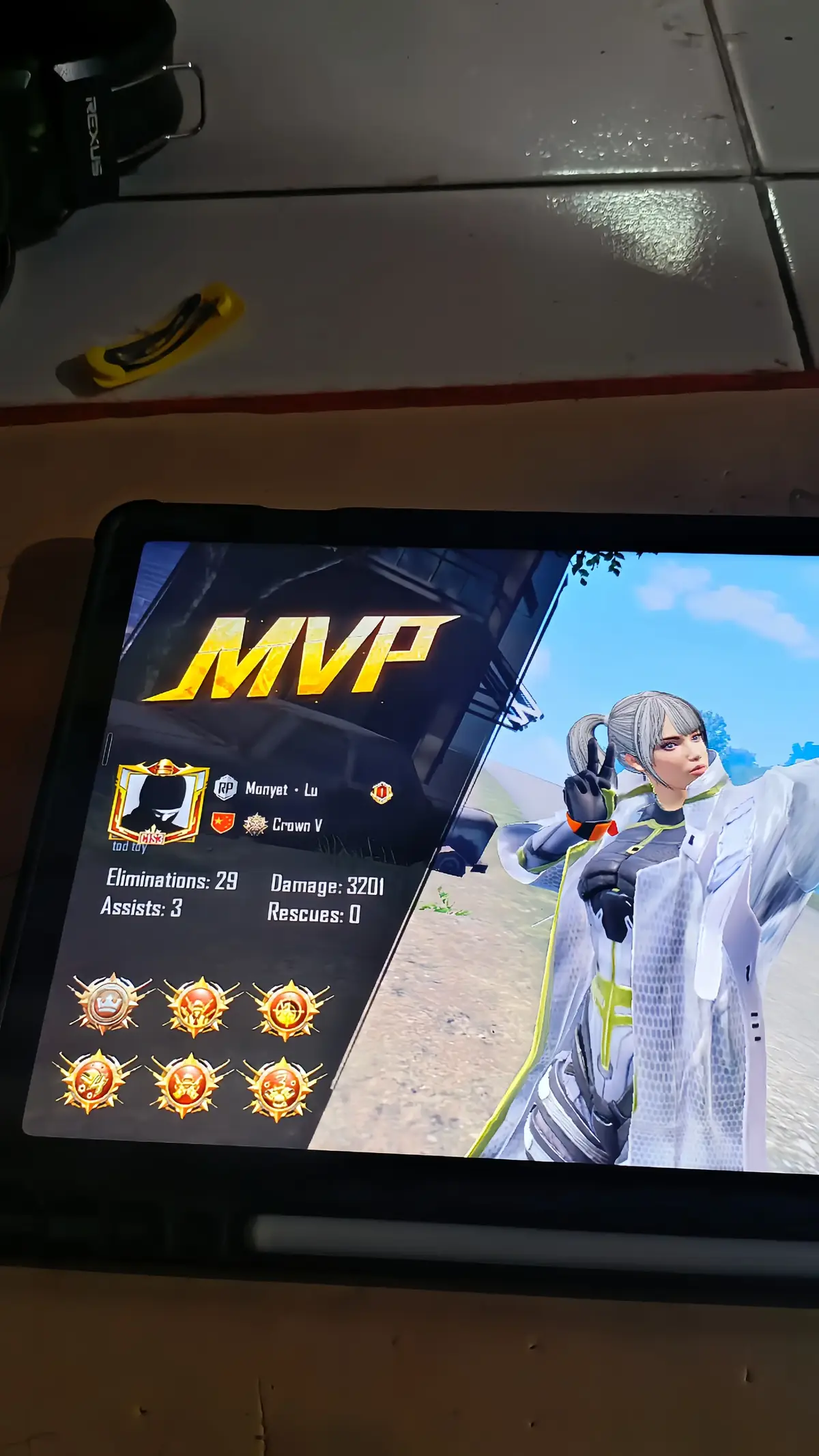hasil ngekill bot😹😹 #pubgmobile#erengel 