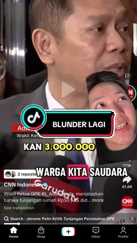 Enak yah nginep di hotel bintang 5 terus #wakildpr #dpr #curhatbangdennysumargo #gibranrakabuming #prabowo 