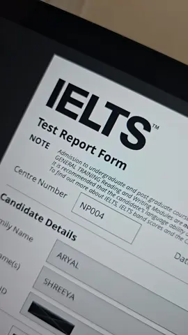 Self study and hard work paid off, although writing was not as good as I expected! 🥲😁💪#ielts #ieltssuccess #ieltsspeaking #creatorsearchinsight #band8 