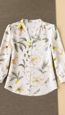 M sampai 4XL Motif Bunga BKK Blus wanita kemeja terbaru atasan 