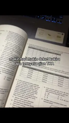 Kata aku sih mending belajar dari sekarang #tka #sma #anaksekolah #kelas12 